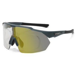 89583 Rahi Nui Photochromic Prescription Sports Shield Sunglasses