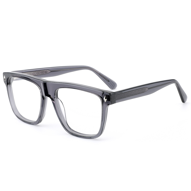 8020 Biggie Овальна оправа Горизонтальна перенісся Стабільна окулярна рука Ацетатна оптична оправа для чоловіків