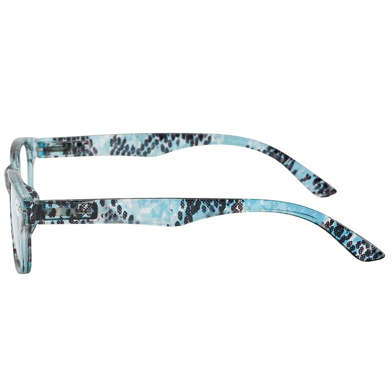 3141 Rechthoekig frame Uniek Snakeskin Pattern Print Unisex Reader