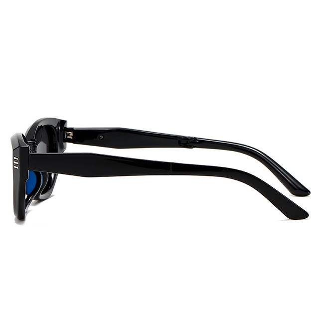 24103 UV400 zaštitne modne ženske sunčane naočale u obliku mačkastih očiju na sklapanje