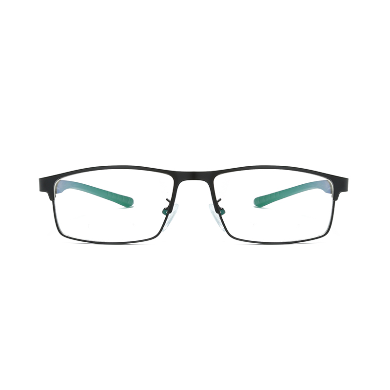 Full Frame Flexible Frame Elastic Mirror Legs Radian Comfortable Fit Men Metal+TR90 Sports Optical Frames #8508