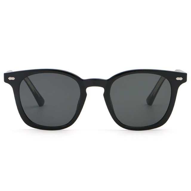 6243 Фулл Рим Ваифарер стил са металним сребрним заковицама УВ400 Унисекс наочаре за сунце