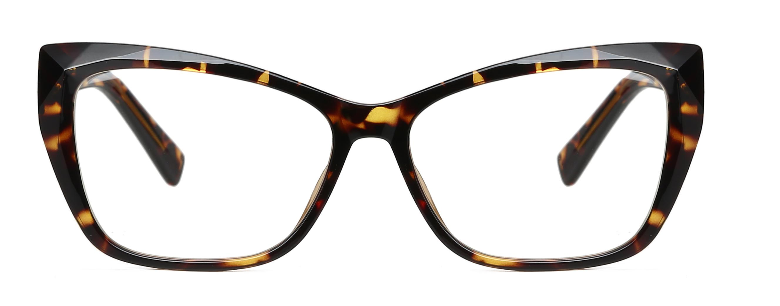 Ready Goods Cat Eye Shape Anti-blue Light Lens TR90+CP Women Optical Frame #2002