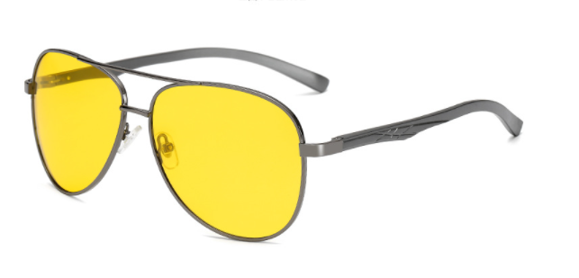 Aviator Polarized Metal Sunglasses 81877