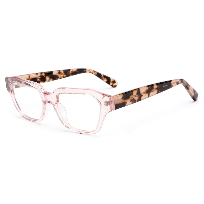 3029 На лагеру Женски оптички рамови са опружном шарком од ацетата