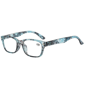 3141 Rechteckiger Rahmen einzigartiger Schlangenhautmuster Print Unisex Reader