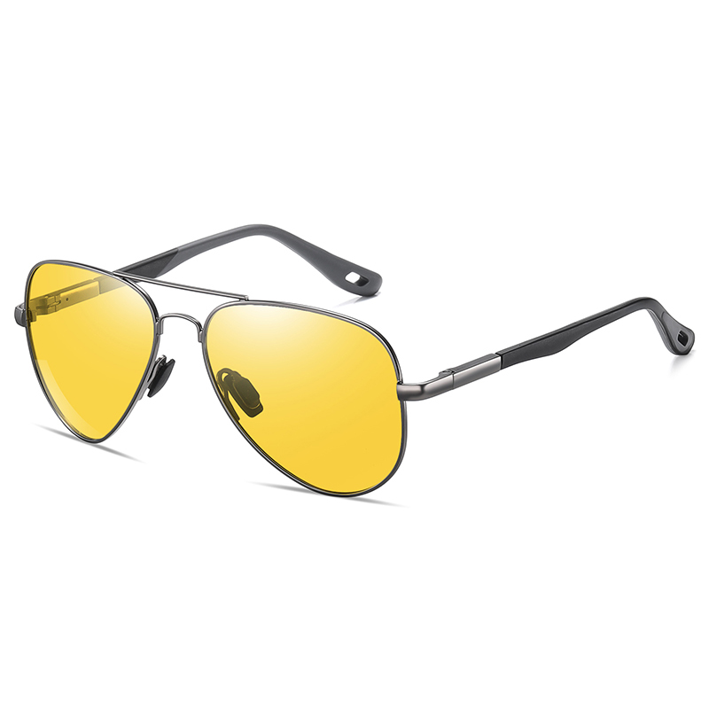 Aviator Polarized Metal Sunglasses 81701