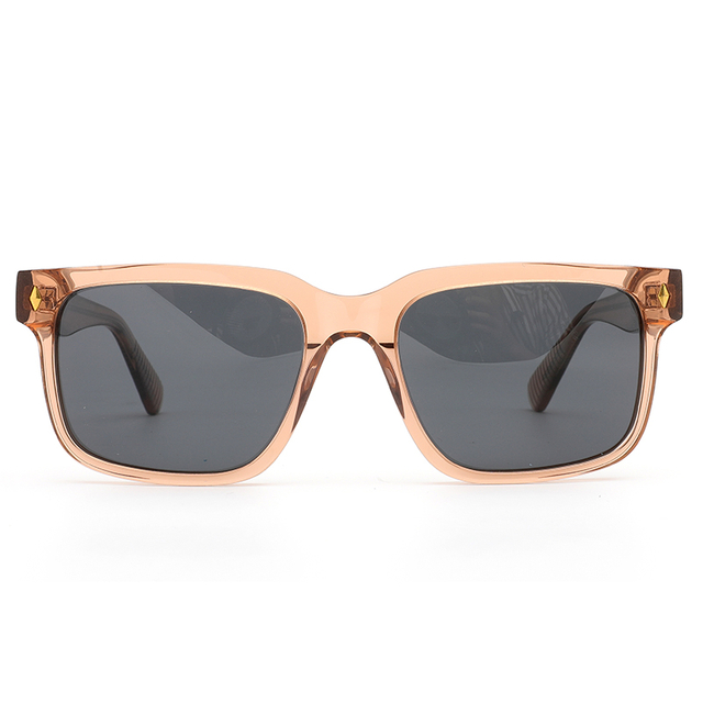 8019 Readymade Double Hinges TAC 편광 아세테이트 남성 선글라스