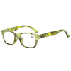 3141 Rechthoekig frame Uniek Snakeskin Pattern Print Unisex Reader